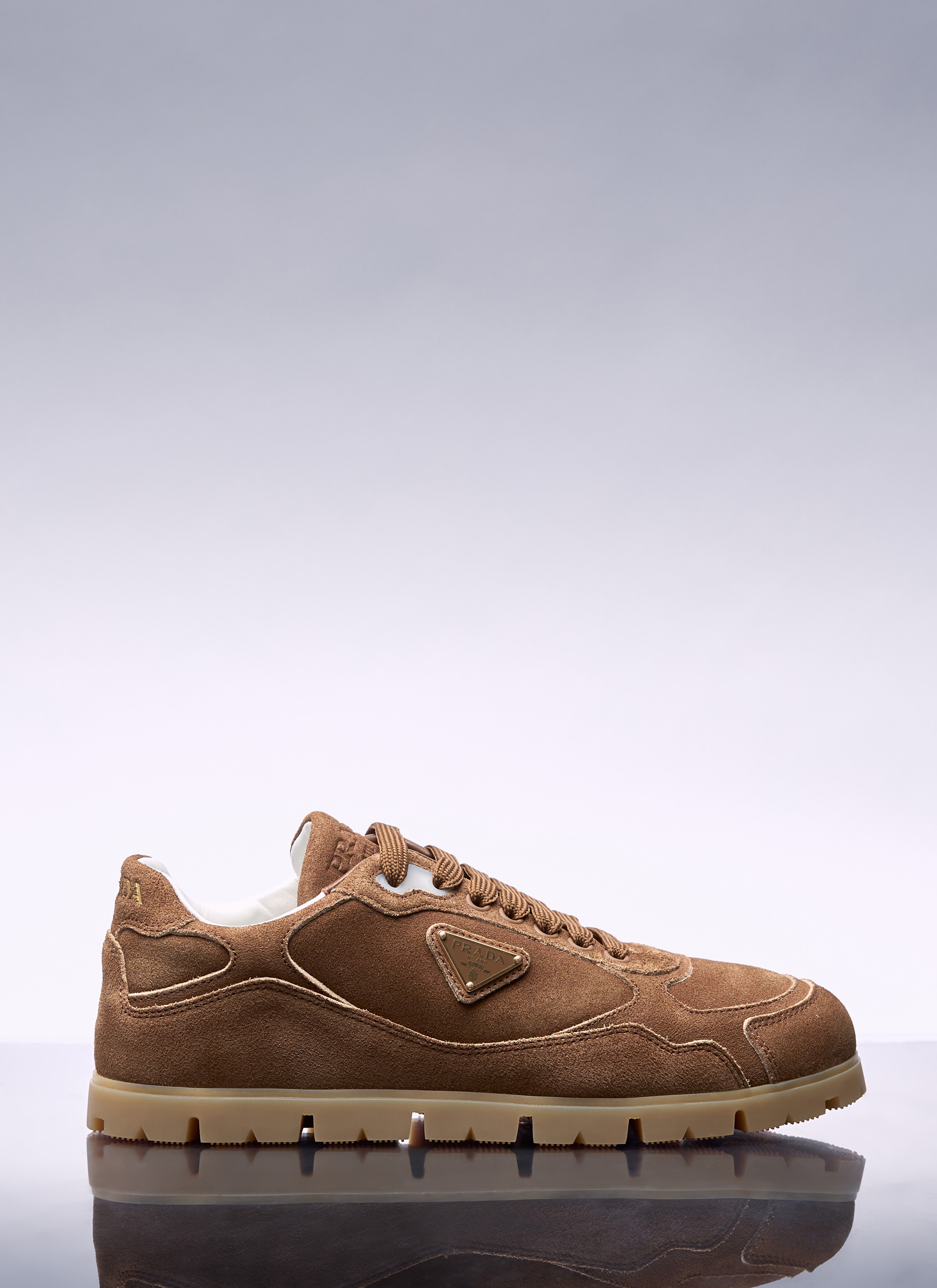 Prada panelled sneakers 2025