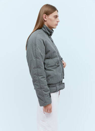 パデッドカーゴジャケット Dries Van Noten パデッドカーゴジャケット グレー dvn0154004