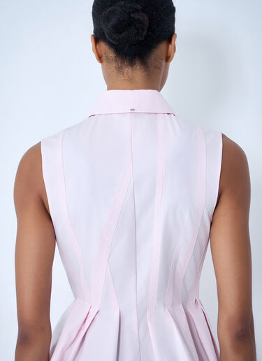 Sportmax Sleeveless Pleated Blouse Pink spx0264003