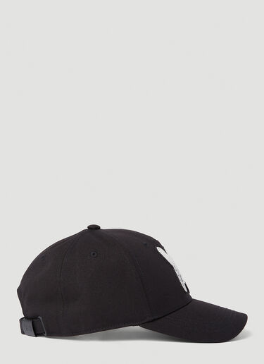 Logo Embroidery Baseball Cap Y-3 Logo Embroidery Baseball Cap Black yyy0152059