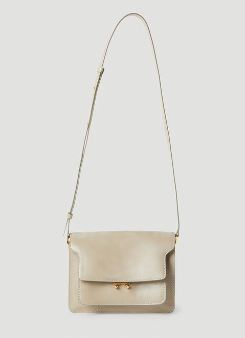 Marni Trunk Soft Medium Shoulder Bag Black mni0254003