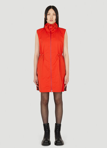 Bottega Veneta Drawstring Mini Dress Orange bov0249111