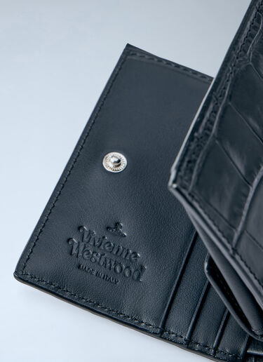 LN-CC® - Vivienne Westwood: Leather Billfold - Black Vivienne Westwood Leather Billfold Black vvw0265066