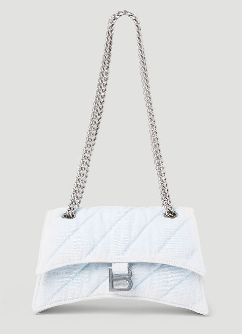 Jacquemus Crush Small Chain Bag Cream jac0254095