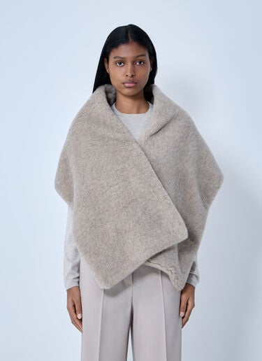 Max Mara Fringed Wool Scarf Green max0263050