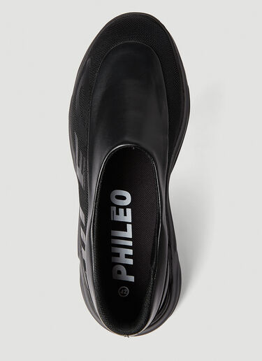 Phileo 018C Futremoc Slip Ons Black phi0350005