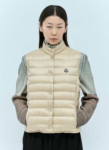 Moncler 리안 다운 질레 베이지 mon0256010