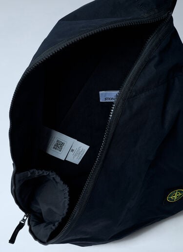 Logo Patch Crossbody Bag Stone Island Logo Patch Crossbody Bag Black sto0162056