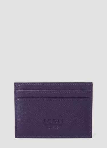 Lanvin Batman Card Holder Purple lnv0148015