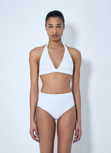 Max Mara Halter Neck Bra White max0264056