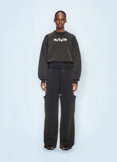 Off-White Bookish Rose Sweatshirt Black ofw0260041