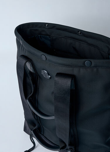 Moncler Small Tech Water-Repellent Tote Bag Black mon0159056