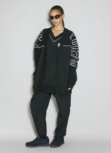ロゴニットベスト Y-3 ロゴニットベスト ブラック yyy0354004