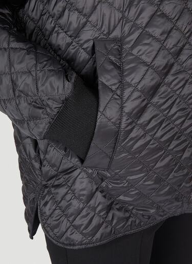 Max Mara 마야 퀼티드 재킷 블랙 max0253003