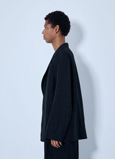 LN-CC® - Studio Nicholson: Denson Single Breasted Blazer - Black Studio Nicholson Denson Single Breasted Blazer Black stn0165013