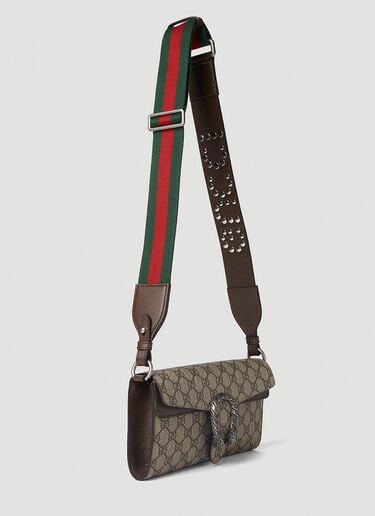Dionysus Embellished Shoulder Bag Gucci Dionysus Embellished Shoulder Bag Brown guc0251104