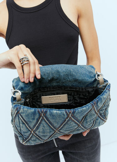 Diesel Charm-D Denim Shoulder Bag - Farfetch