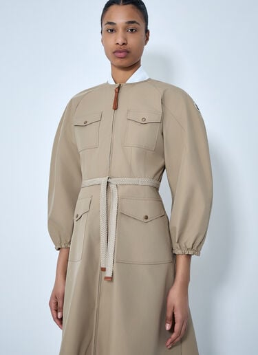 Moncler Belted Utility Jacket Beige mon0264021