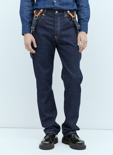 Kenzo x Levi's 501 1933 Suspender Jeans Blue klv0156001