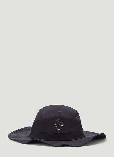 A-COLD-WALL* Rhombus Bucket Hat  Black acw0143014