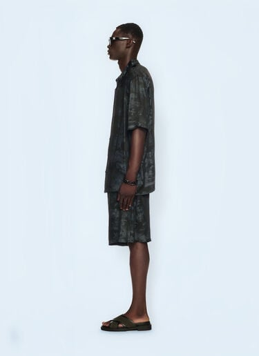 Off-White Jacquard Fresco Bowling Shorts Black ofw0160108