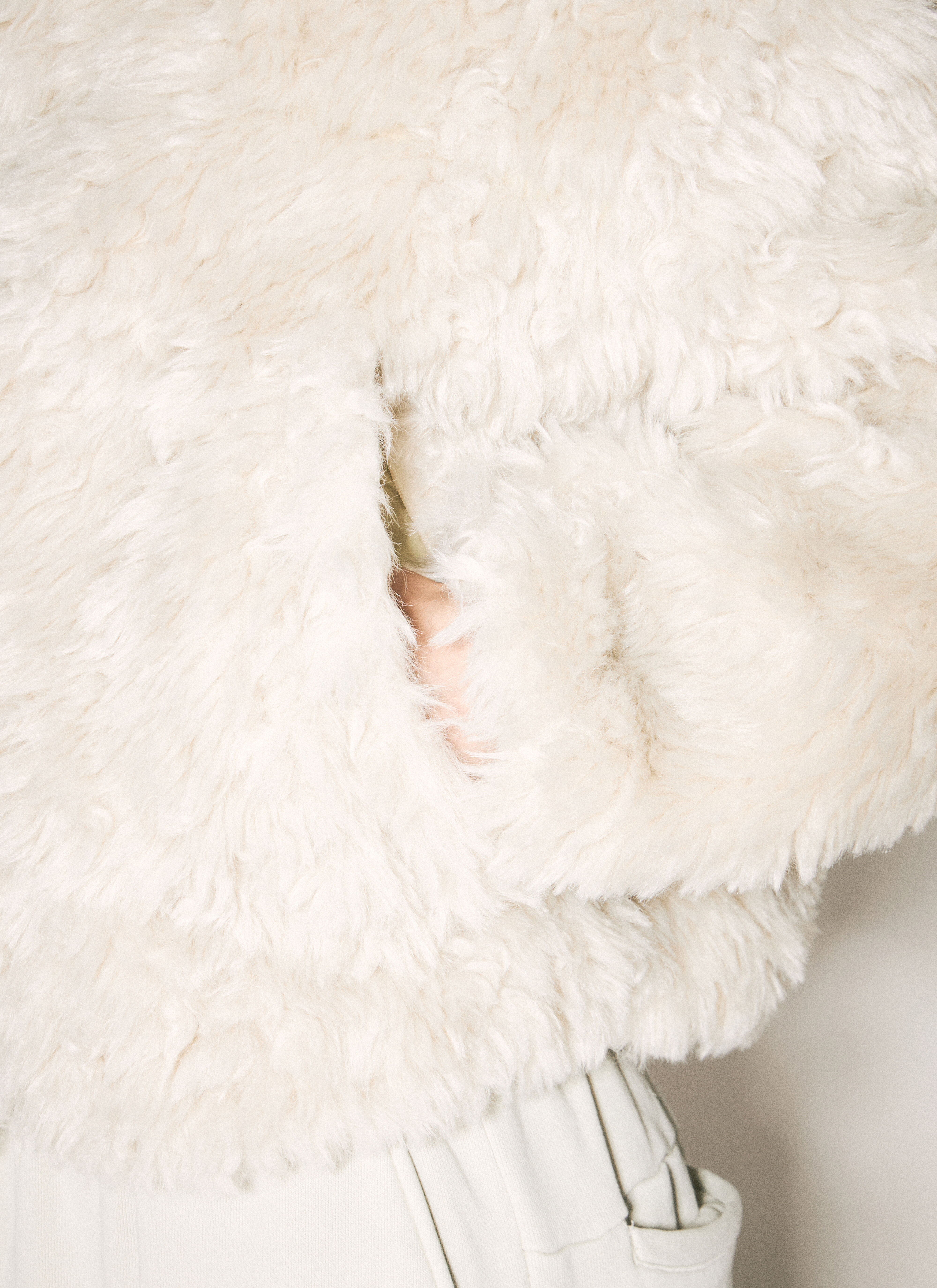 Entire Studios Men's' Shaggy Jacket in Beige | LN-CC® Entire Studios Men's' Shaggy Jacket in Beige | LN-CC®