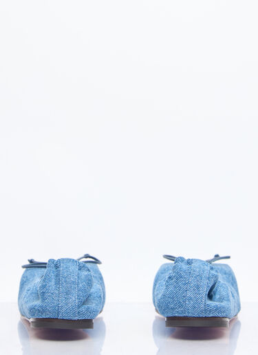Jacquemus Les Ballerines Flats Blue jac0258024