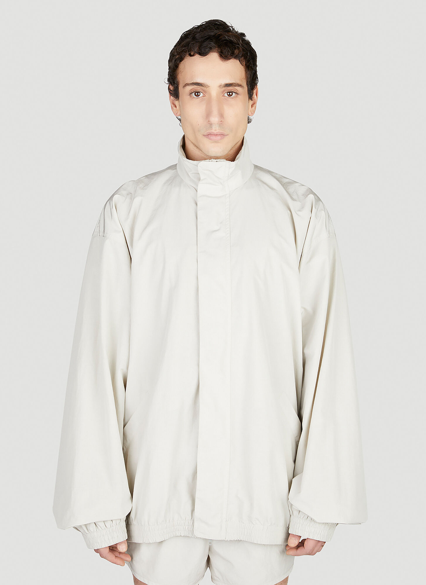 Balenciaga Men Tracksuit Jacket In White