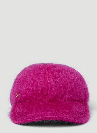 Gucci Mohair Baseball Hat Pink guc0251147