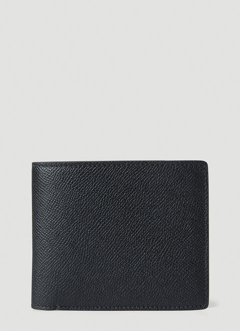 Maison Margiela Faux-Leather Folded Wallet Black mla0151043