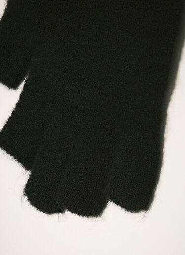 Rick Owens 니트 장갑 블랙 ric0158012