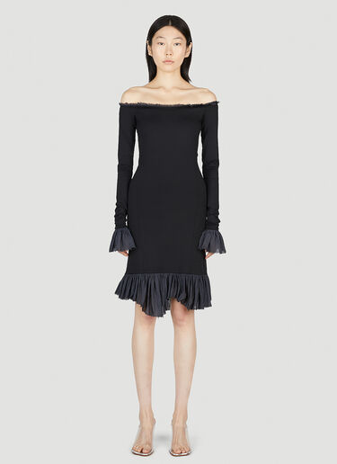 MM6 Maison Margiela 露肩连衣裙 黑 mmm0252013