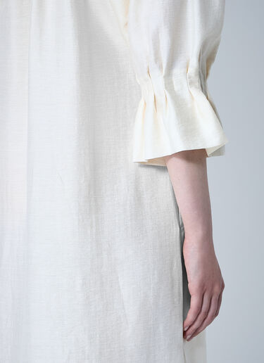 Max Mara Jene Maxi Dress White max0260012