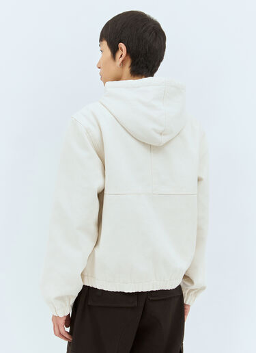 Stüssy Hooded Work Jacket Off white sts0158005