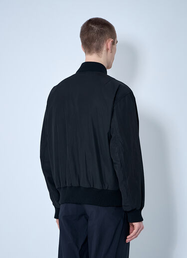 Dries Van Noten 尼龙飞行员夹克  黑色 dvn0160003