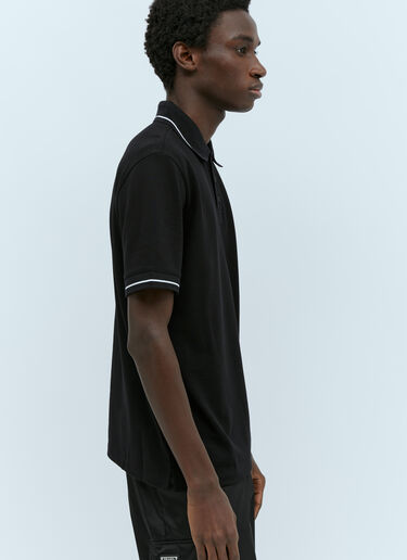 Moncler 徽标贴饰 Polo 衫 黑色 mon0155034