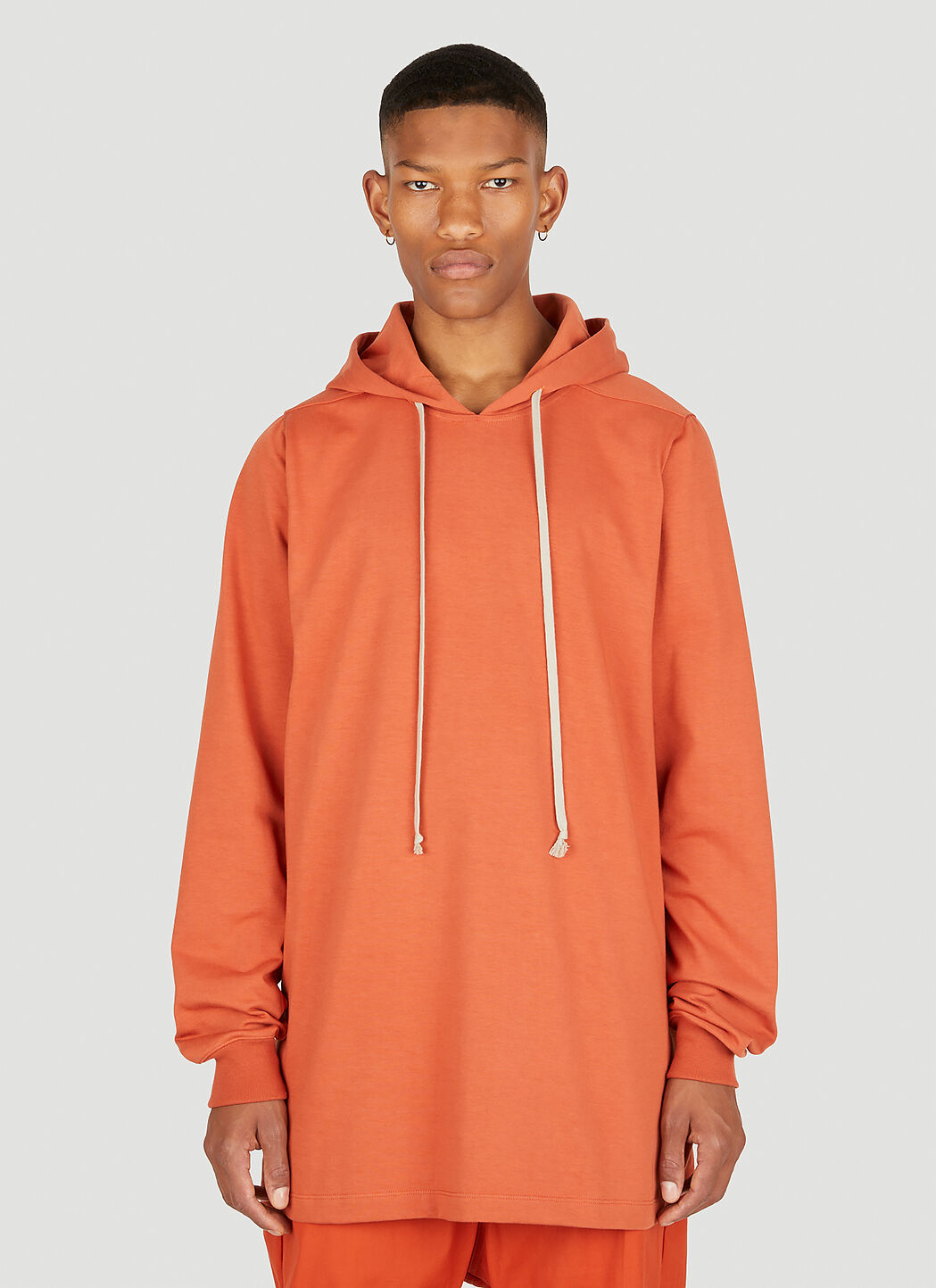 Longline on sale hooded jumper