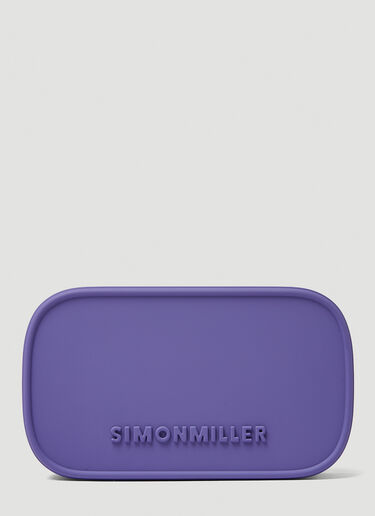 SIMON MILLER Pill Clutch Bag Purple smi0249010