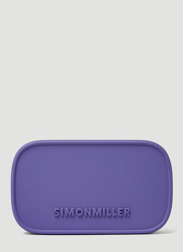 SIMON MILLER Pill Clutch Bag Purple smi0249010