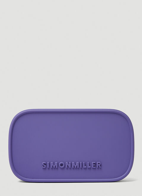 SIMON MILLER Pill Clutch Bag White smi0249033