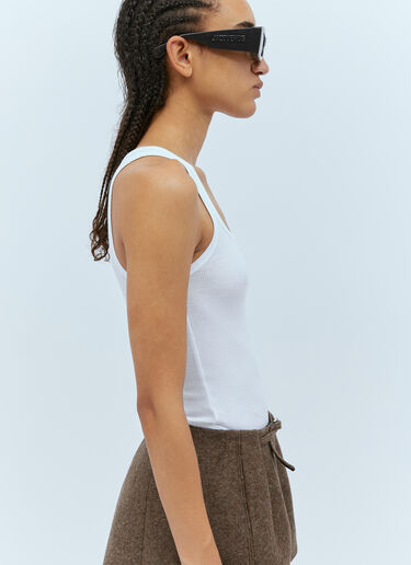Jacquemus Le Body Caraco Bodysuit White jac0254038