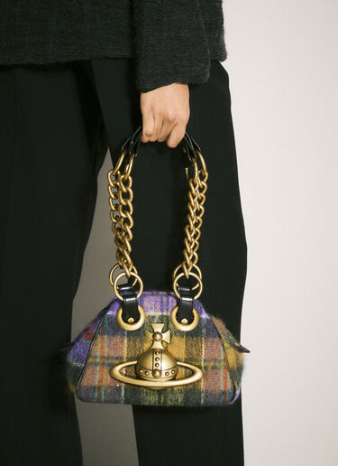 Vivienne Westwood Archive 链条单肩包 紫色 vvw0258006