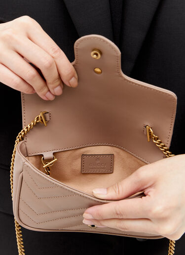 Gucci GG 마몽트 슈퍼 미니 백 베이지 guc0257113