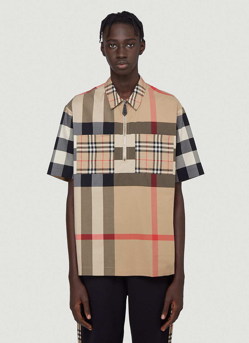 Burberry top signature shirt