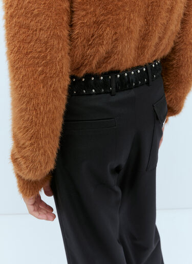 Stud Hair Belt Dries Van Noten Stud Hair Belt Black dvn0154045