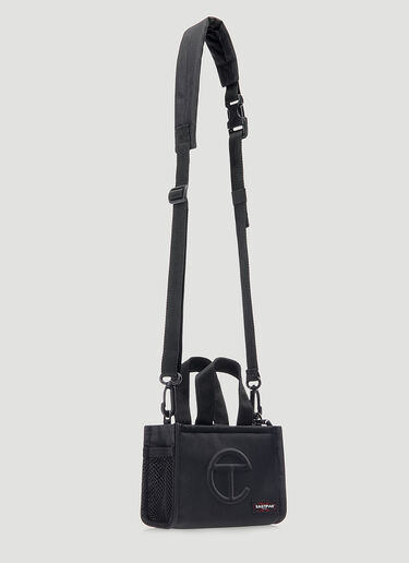 Eastpak x Telfar 쇼퍼 컨버터블 스몰 크로스바디백 블랙 est0347002