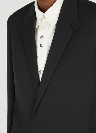 Jil Sander Sharp Tailored Coat Black jil0147001