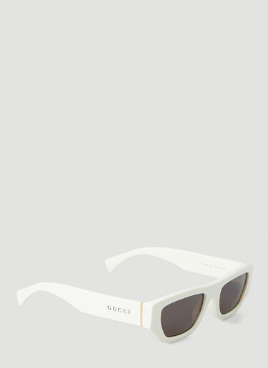 Gucci Vintage Silhouette Sunglasses White guc0247349