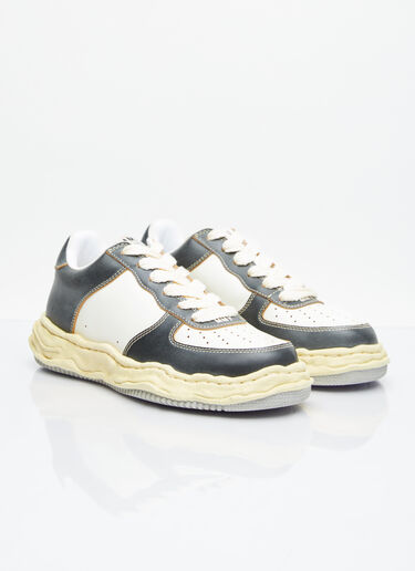 ウェイン OG ヴィンテージソール レザースニーカー Maison Mihara Yasuhiro ウェイン OG ヴィンテージソール レザースニーカー ブラック mmy0154020