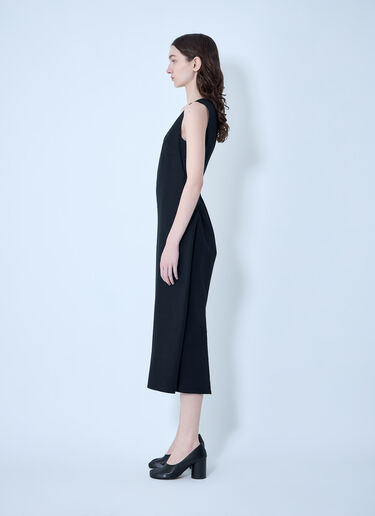 Jacquemus La Robe Tablier Midi Dress Black jac0264013
